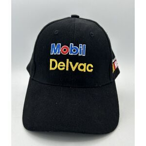 Mobil‎ Delvac Baseball Black Cap Hat Adjustable